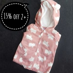 Polar Bear Fleece Jumpsuit